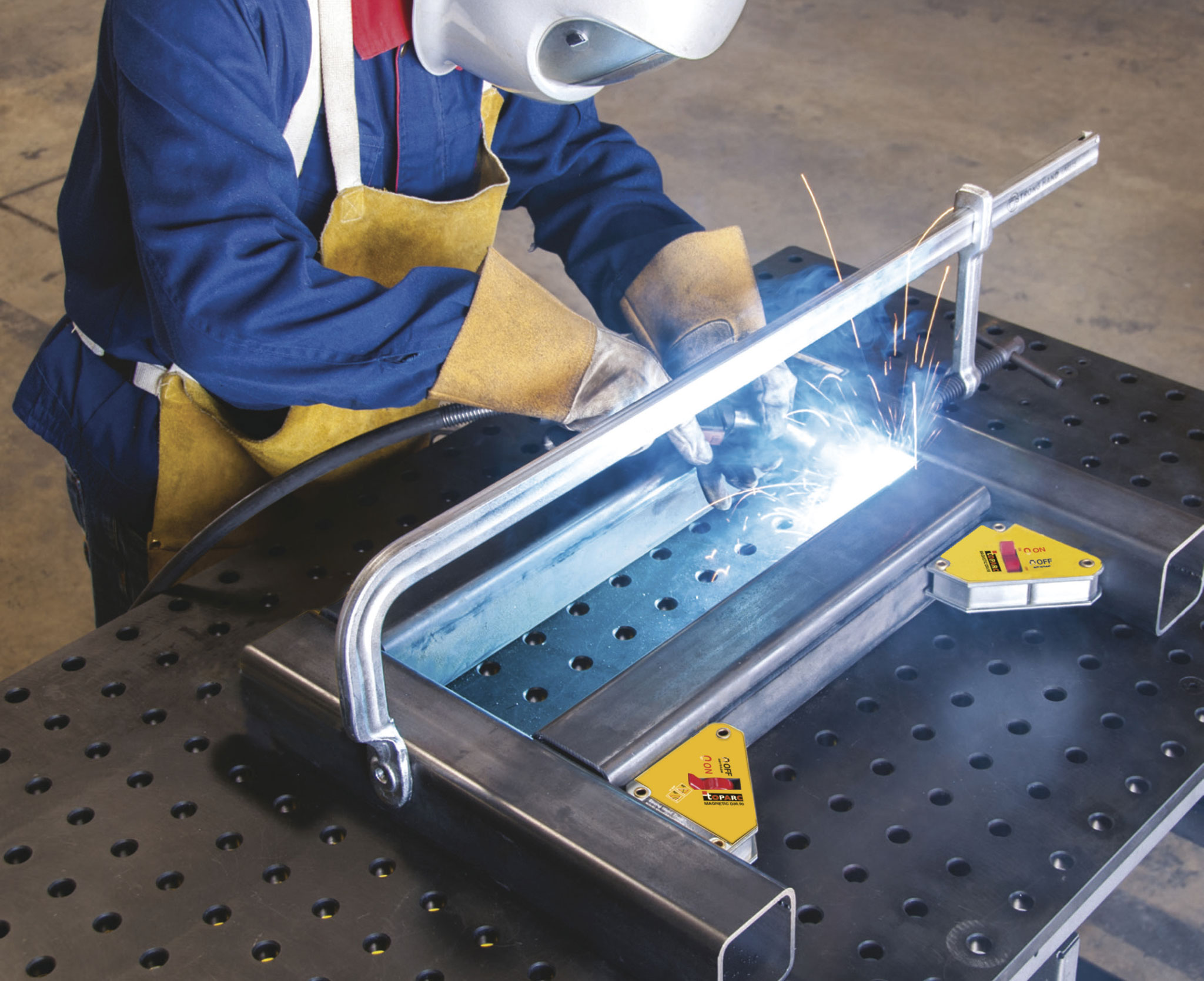 Magnet-Schweisswinkel D36.90 mit Ein-/Aus-Schalter, 30 kg