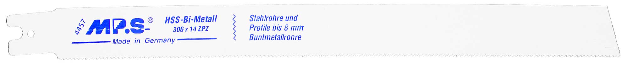 Säbelsägeblätter Bi-Metall mit REMS-Aufnahme, rostfreier Stahl und INOX Chromstahl 561003 561004 4454 4457