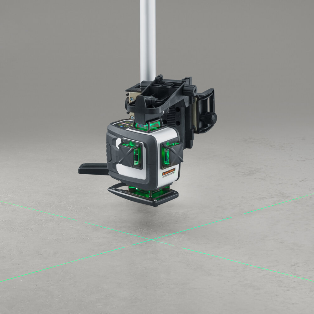 Kreuzlinienlaser 4 x 360° Linien mit grüner Lasertechnologie
