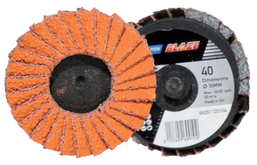 Schleiflamellenteller Mini Blaze mit SpeedLok NORTON