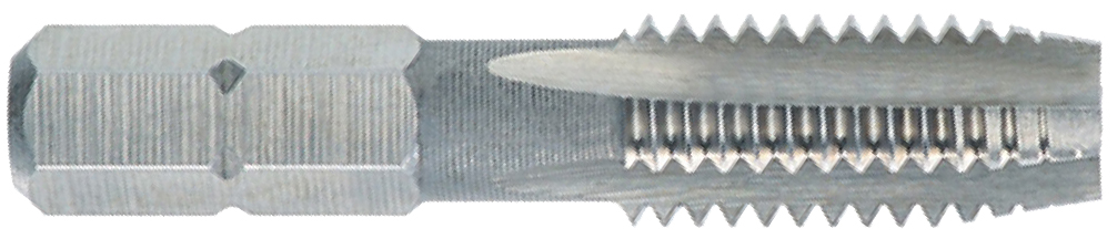 Einschnitt-Gewindebohrer HSS-G M, mit Bit-Aufnahme