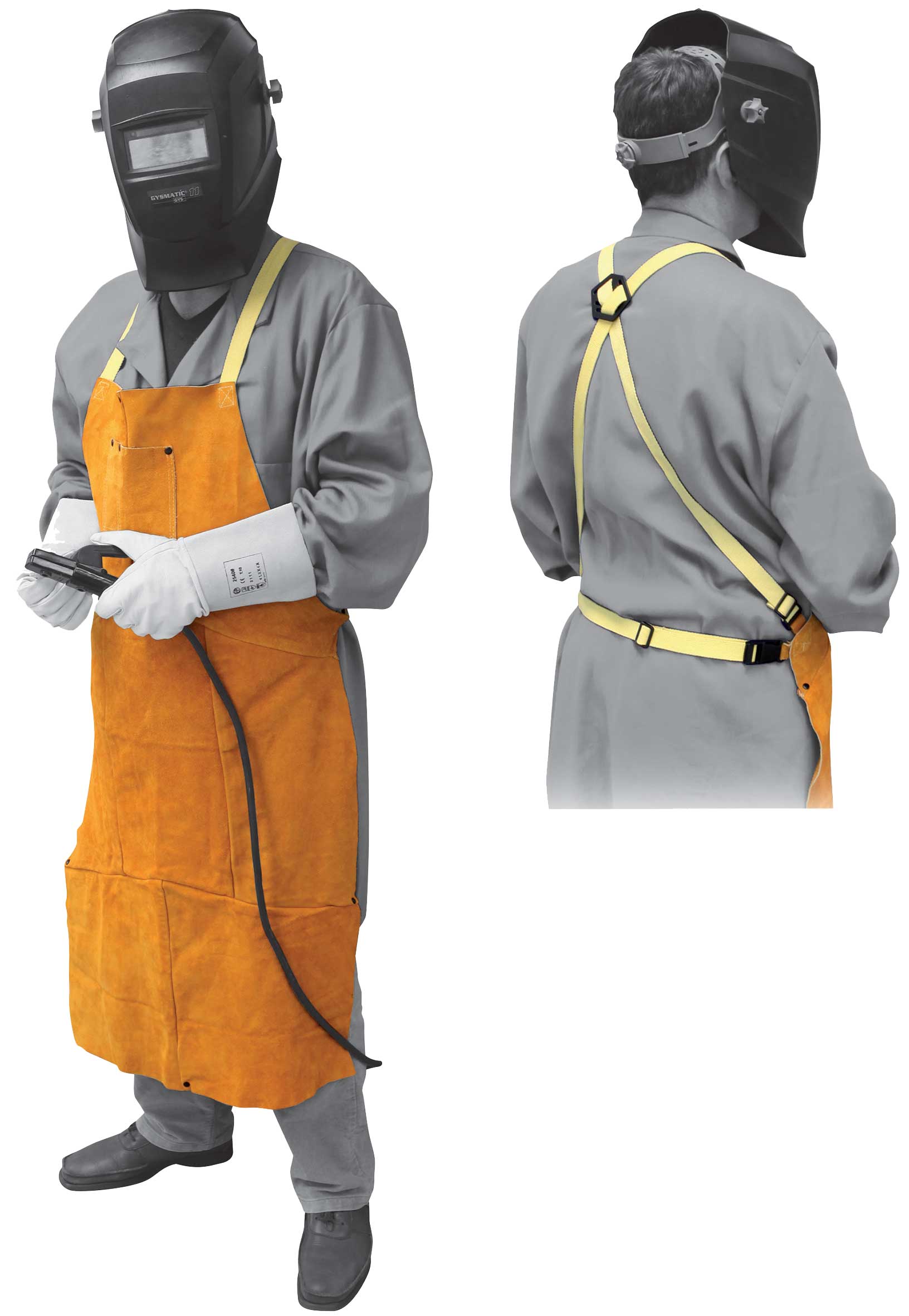 Professionelle Schweisserschürze GYS 045217 TOPARC