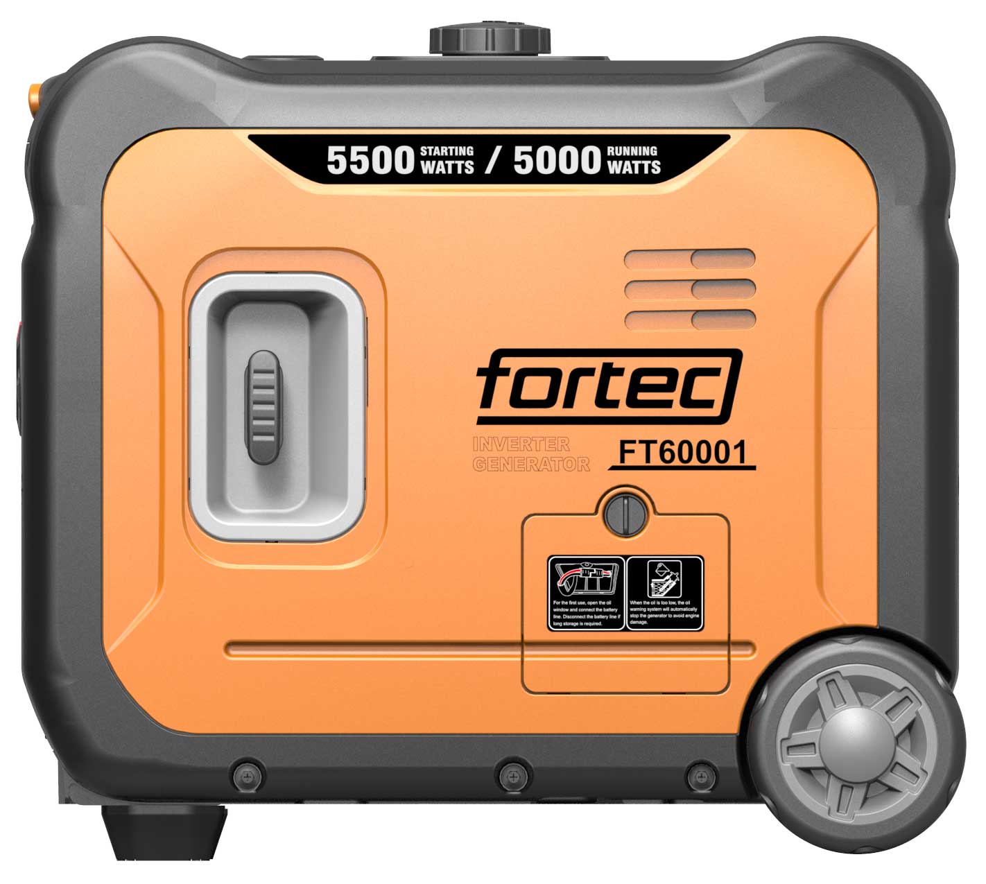 Stromerzeuger fortec INVERTER 5500 Watt, Benzin FT60001
