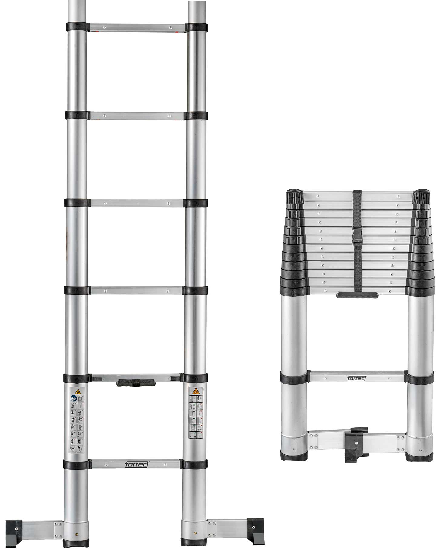 Sicherheits-Teleskop-Anlegeleiter FORTEC MOUNTAIN CLIMBER I FT30002