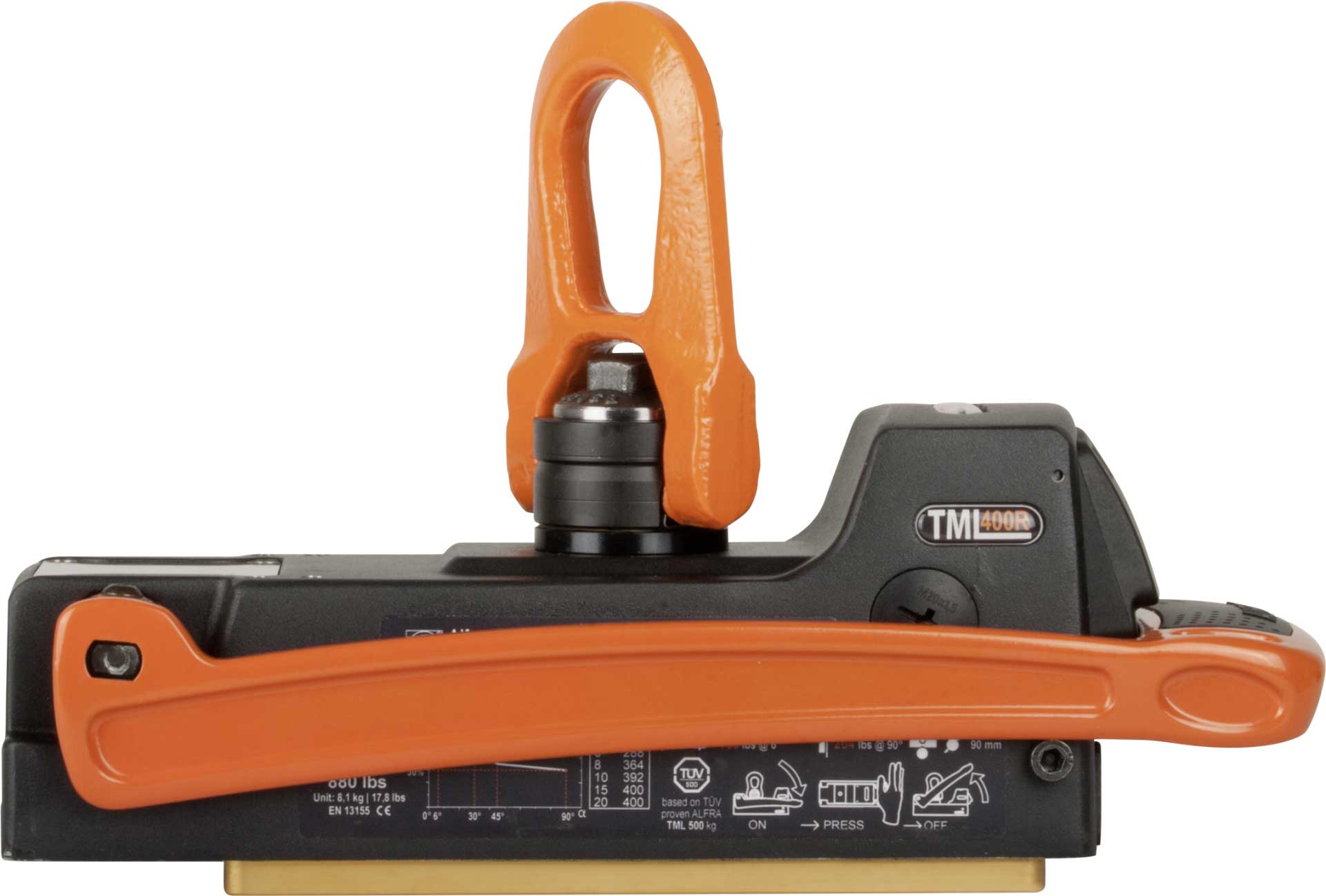 Permanent-Lasthebemagnet für Rohre ALFRA TML 400R 41400.R