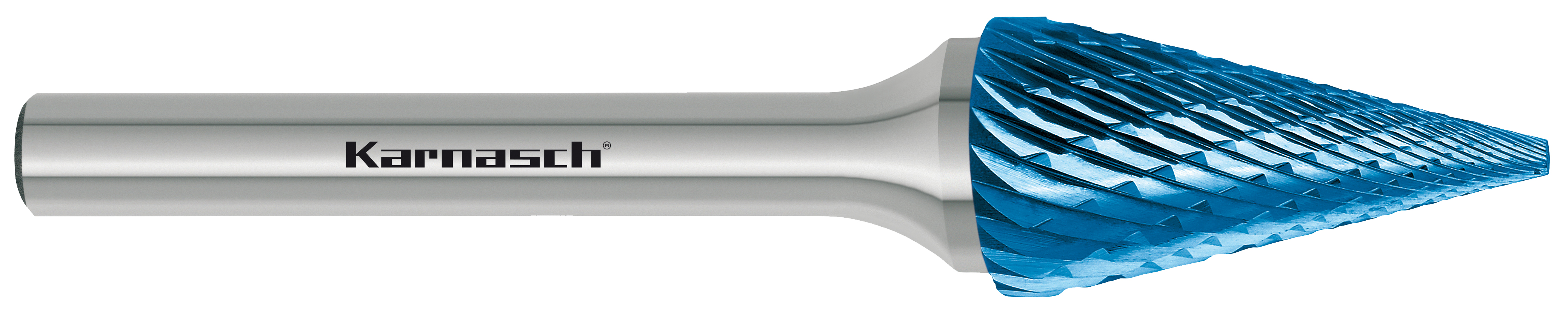 Hartmetall-Frässtift  HP-3 Form "M" Spitzkegelform KARNASCH