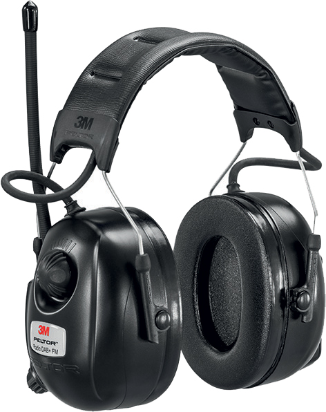 Radio-Kapselgehörschutz DAB+ FM 31dB 3M