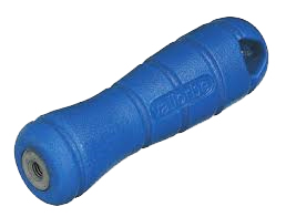 Feilenheft blau mit Gewinde