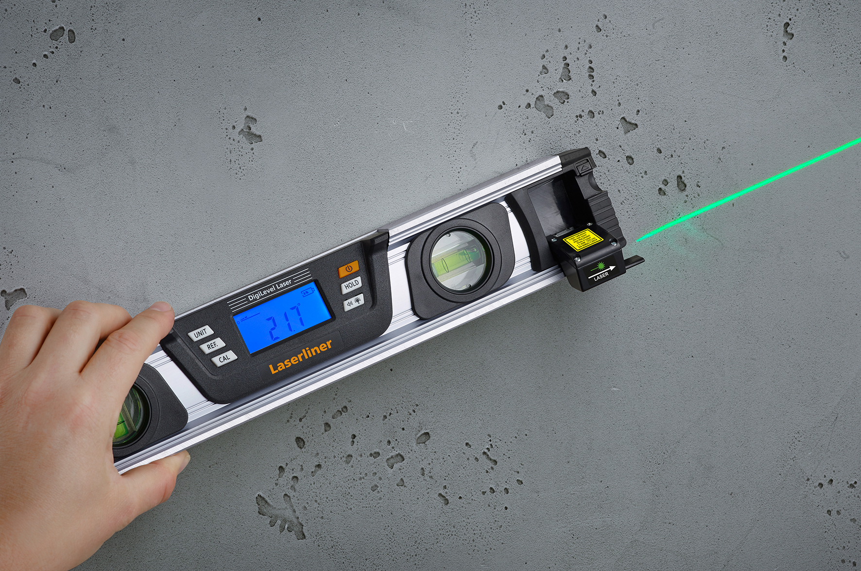 Digitale Elektronik-Wasserwaage DigiLevel Laser