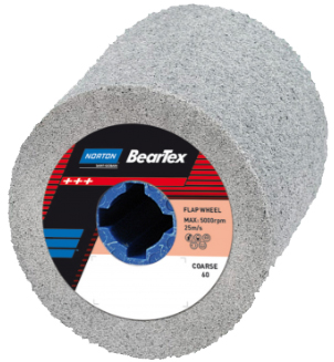 Elastische Polyurethaneschleifwalze 110 x 100 x 19 mm für Satiniermaschinen Norton BearTex