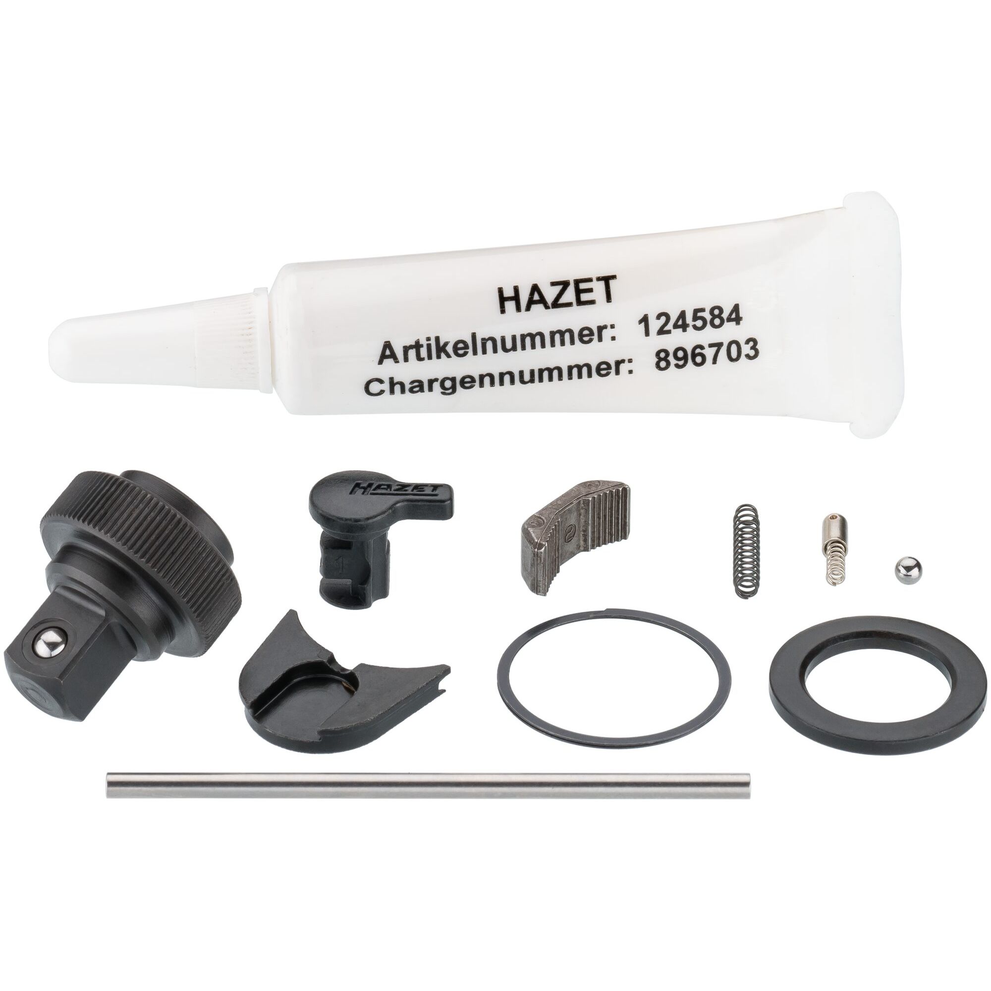 Ersatzteil-Satz zu HiPer Feinzahn-Umschaltknarre 863 HP 1/4"