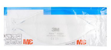 Feinstaubmasken 3M™ 9320+ FFP2, Packung à 20 Stück