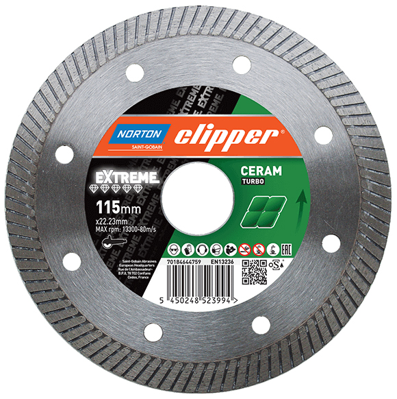 Diamant-Trennscheibe Extrem Ceramic Turbo