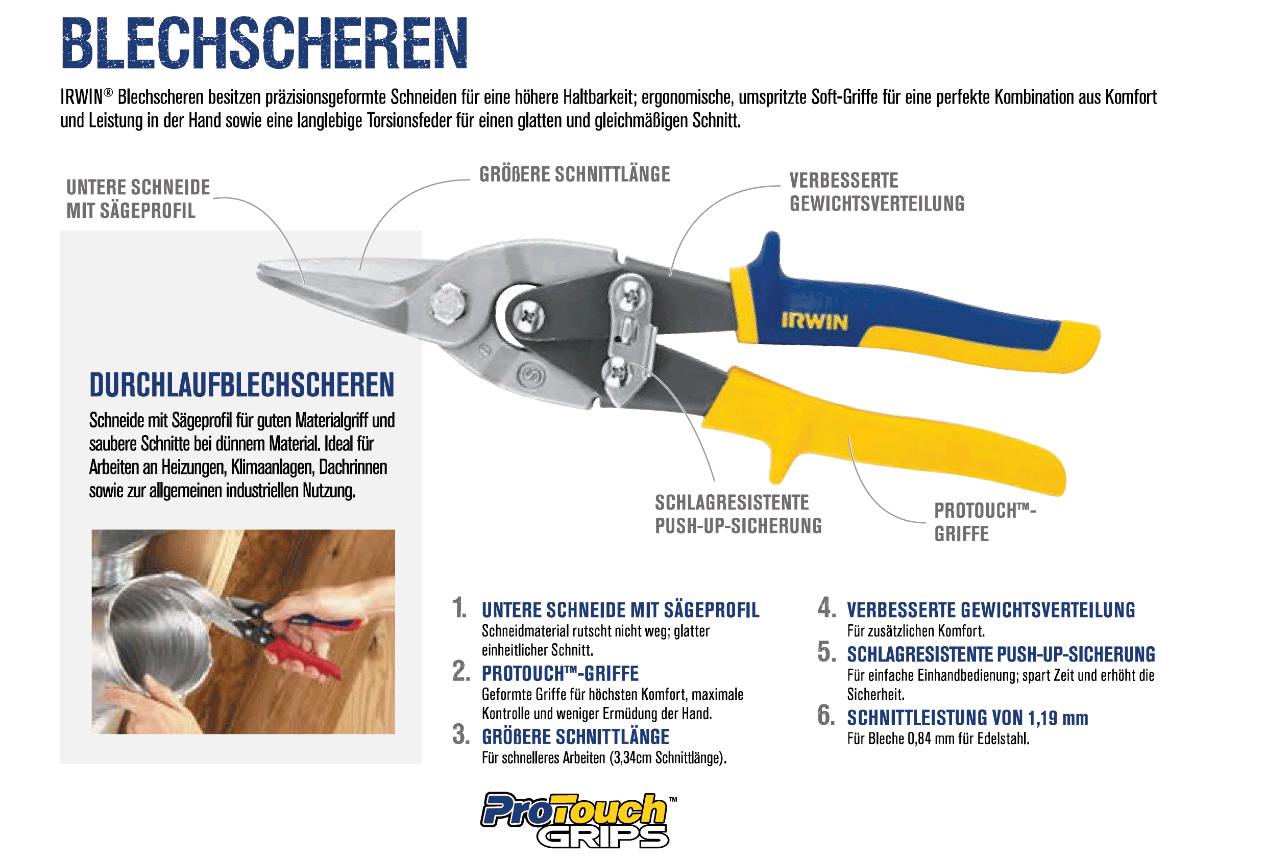 Blechschere Vise Grip