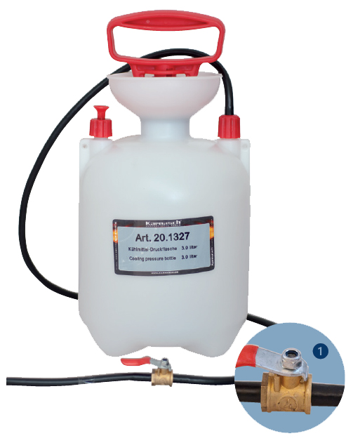 Kühlmittel-Druckflasche 3 Liter