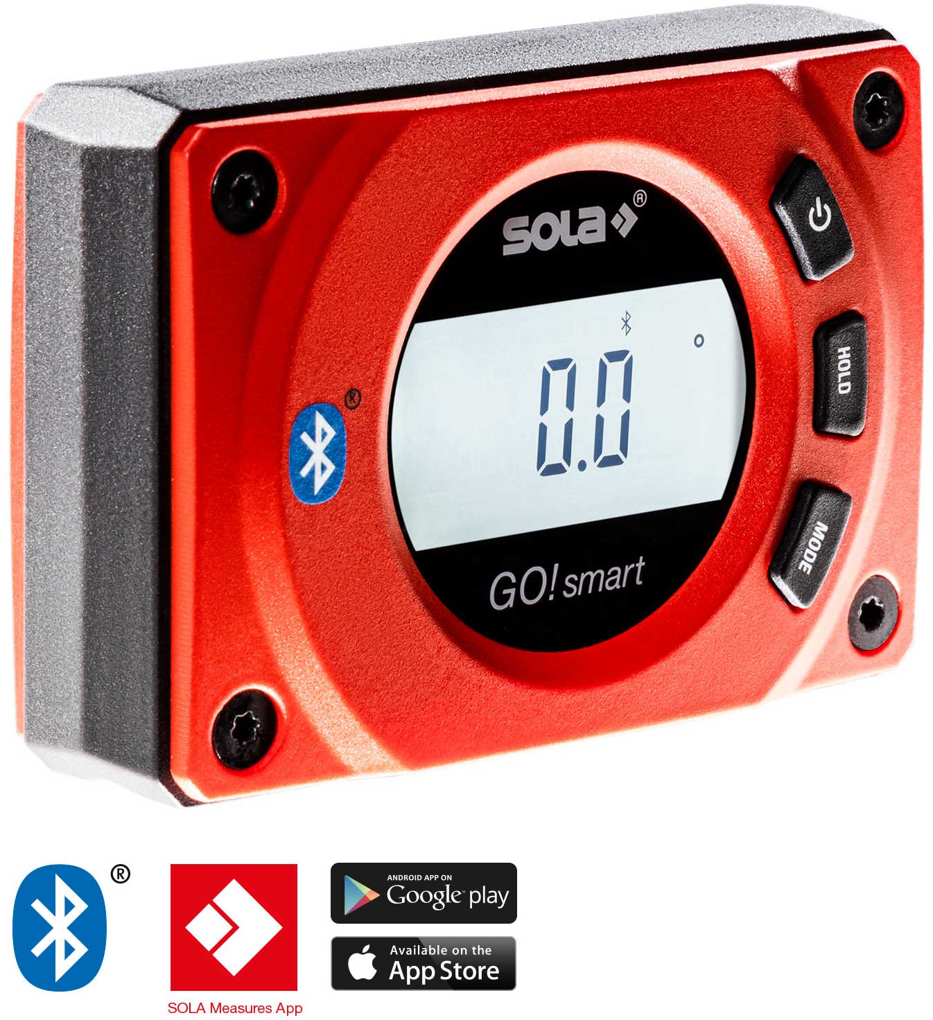 Digitale Kompakt-Wasserwaage GO! SMART SOLA