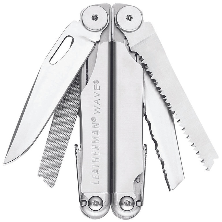 Multitool Leatherman WAVE+ 21-tlg silber