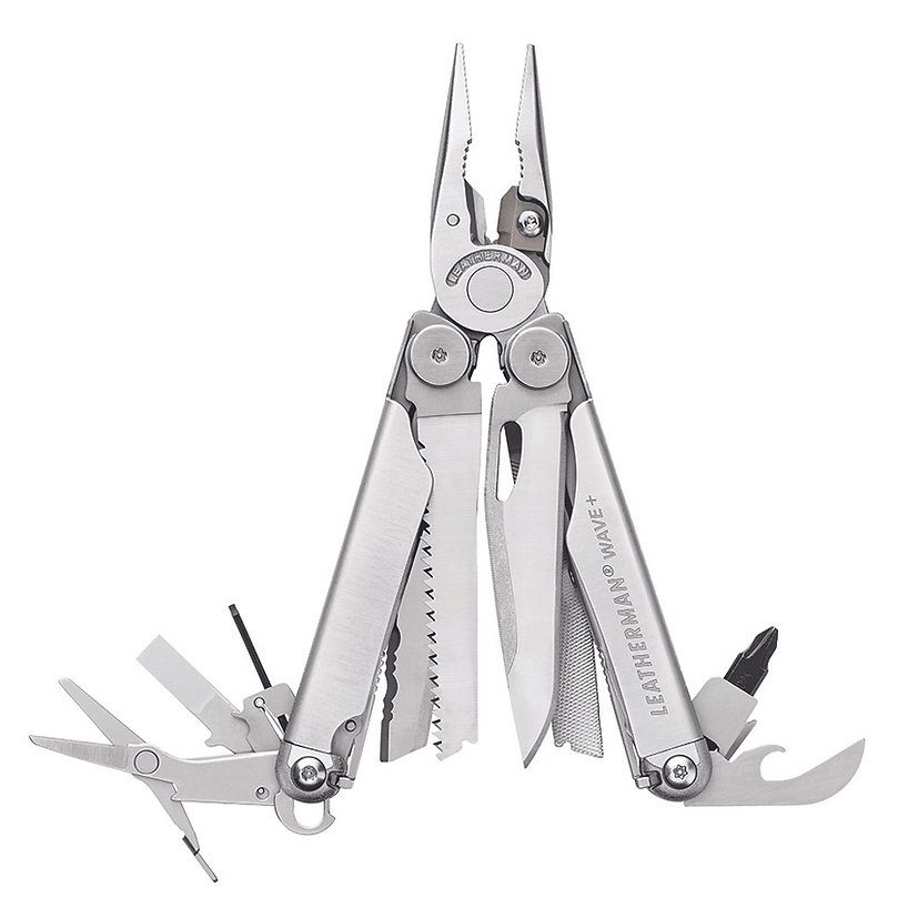 Multitool Leatherman WAVE+ 21-tlg silber