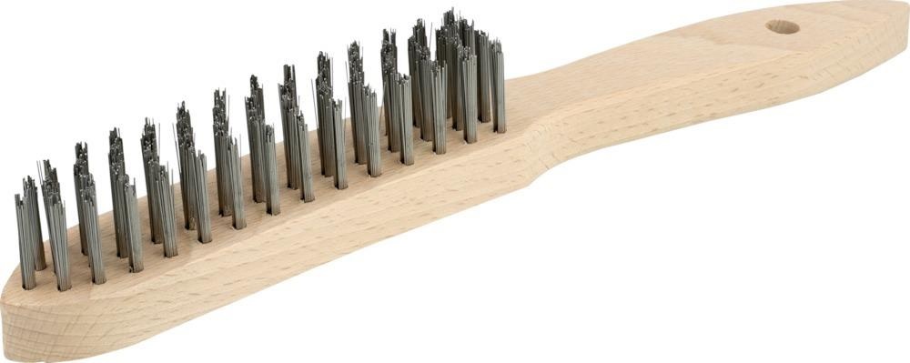 Handstielbürste mit Holzgriff