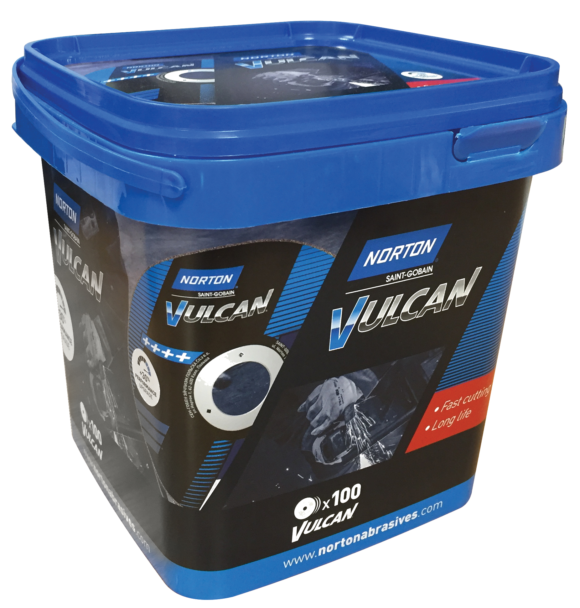 Trennscheibe VULCAN-Box (à 100 Stück) 125 x 1.0 mm