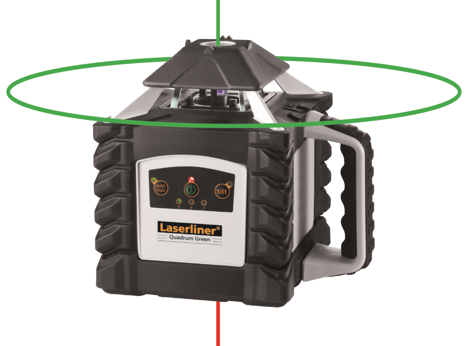 Rotationslaser Quadrum Green 410S