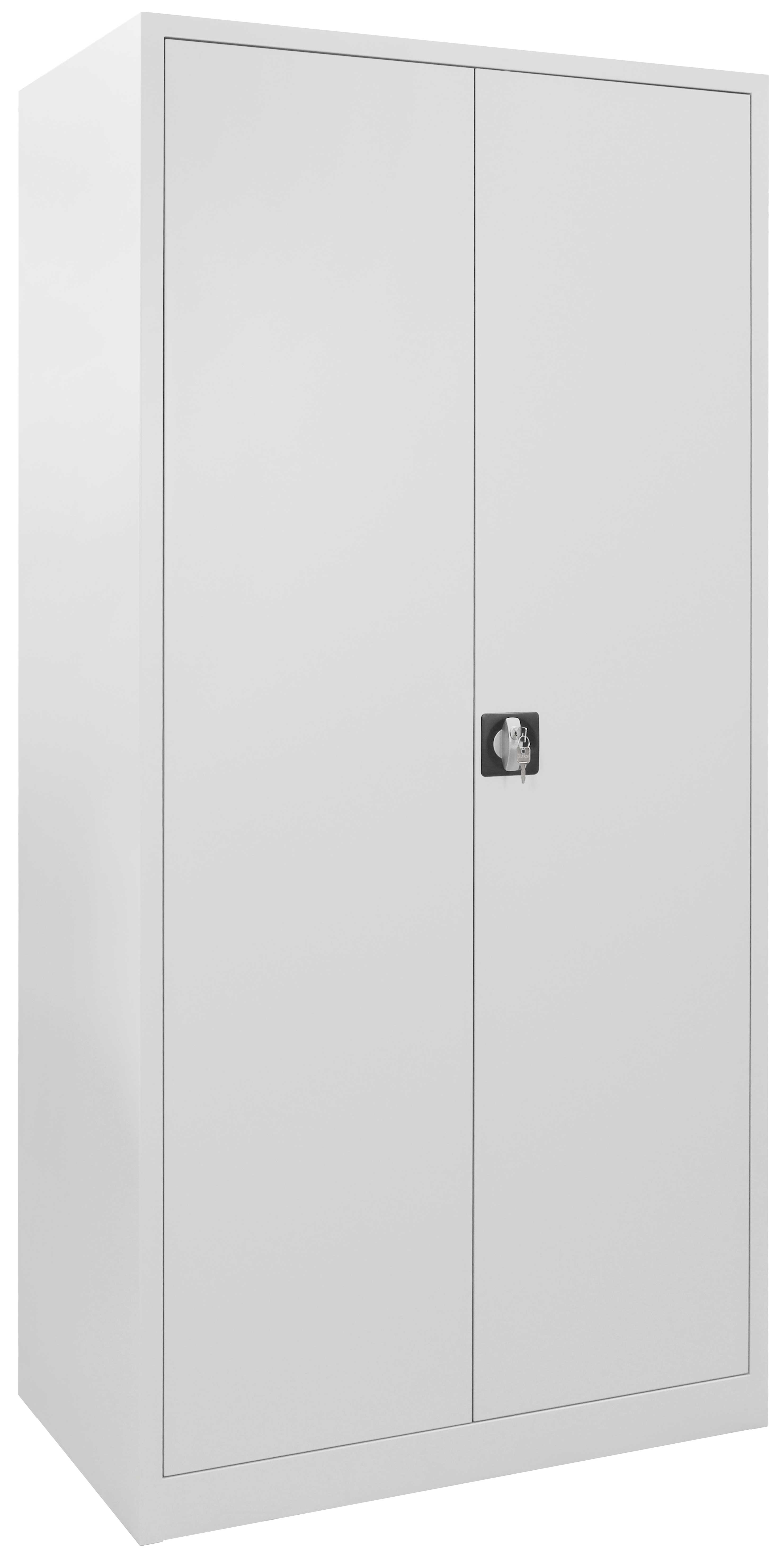 Flügeltürschrank METEC Lichtgrau (RAL 7035) 40956 40750