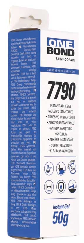Zweikomponenten-Strukturklebstoff OneBond Doppelkartusche 4:1 50 ml 7790 78072764215