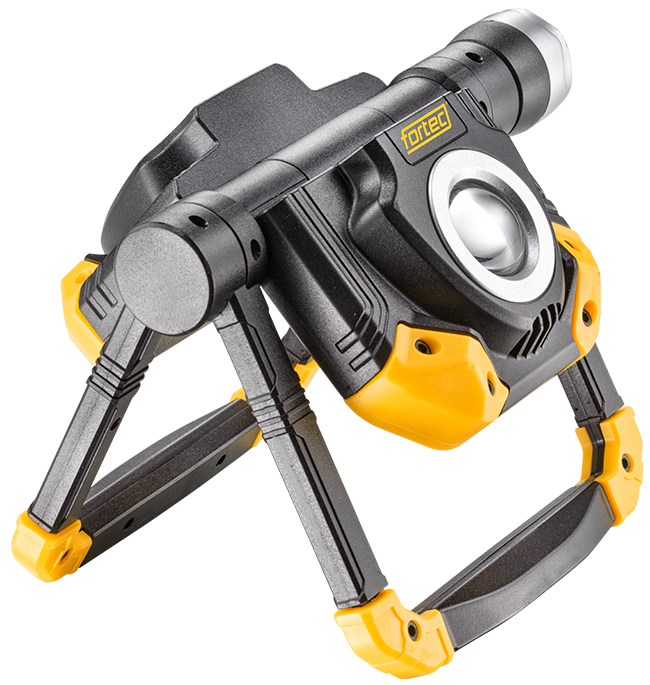 Diverse Standfunktionen Akku-LED-Arbeitsleuchte FORTEC MULTI BRIGHT FT30005