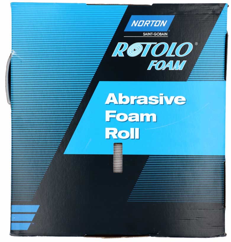 Schleifrolle NORTON PRO A275 115 mm x 25 m, perforiert ROTOLO FOAM