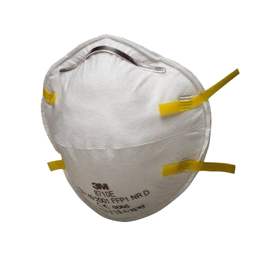 Feinstaubmasken 3M™ 8710E FFP1, Packung à 20 Stück
