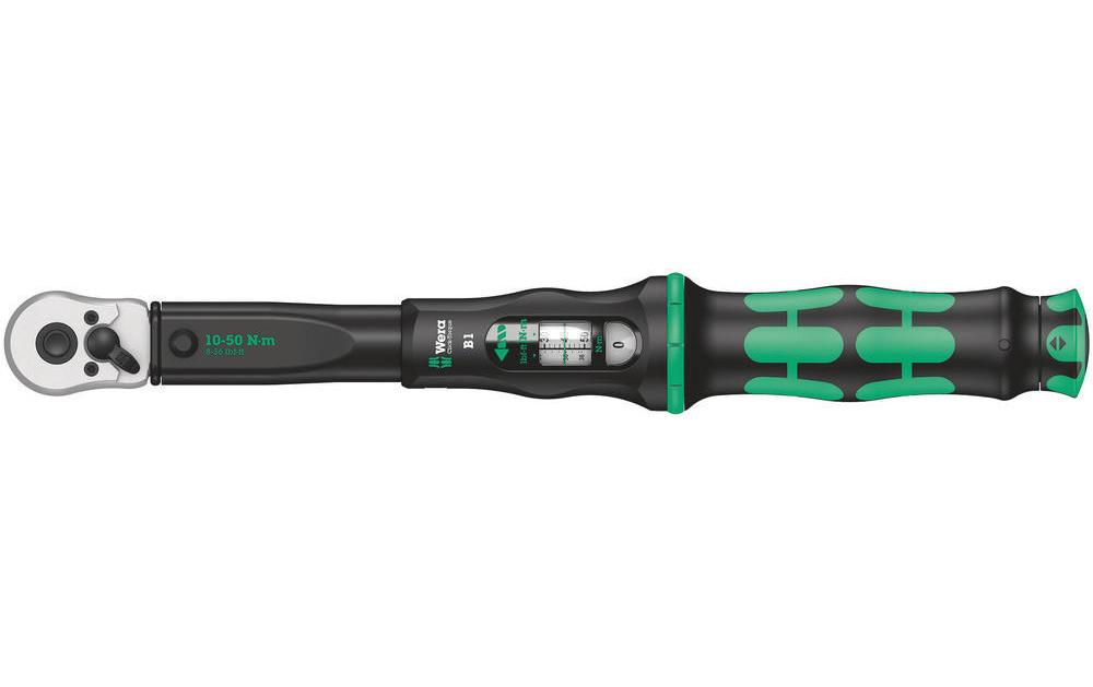 Drehmomentschlüssel 3/8" Click-Torque mit Umschaltknarre WERA