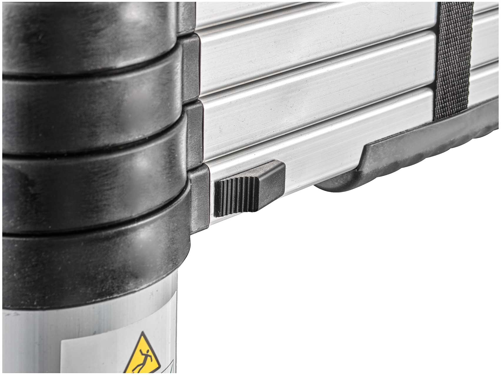 Schiebeknopf Sicherung Sicherheits-Teleskop-Anlegeleiter FORTEC MOUNTAIN CLIMBER I FT30002