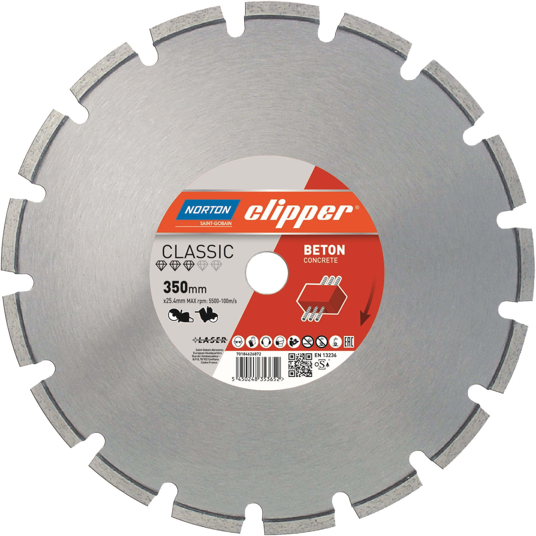Diamant-Trennscheibe Classic Beton