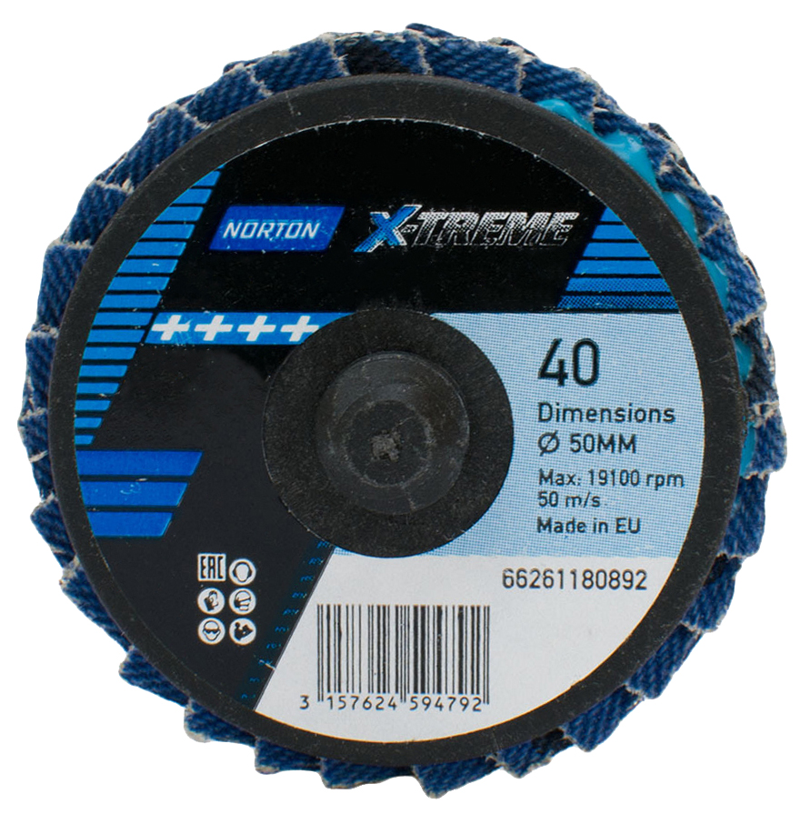 Schleiflamellenteller Mini X-TREME mit SpeedLok NORTON