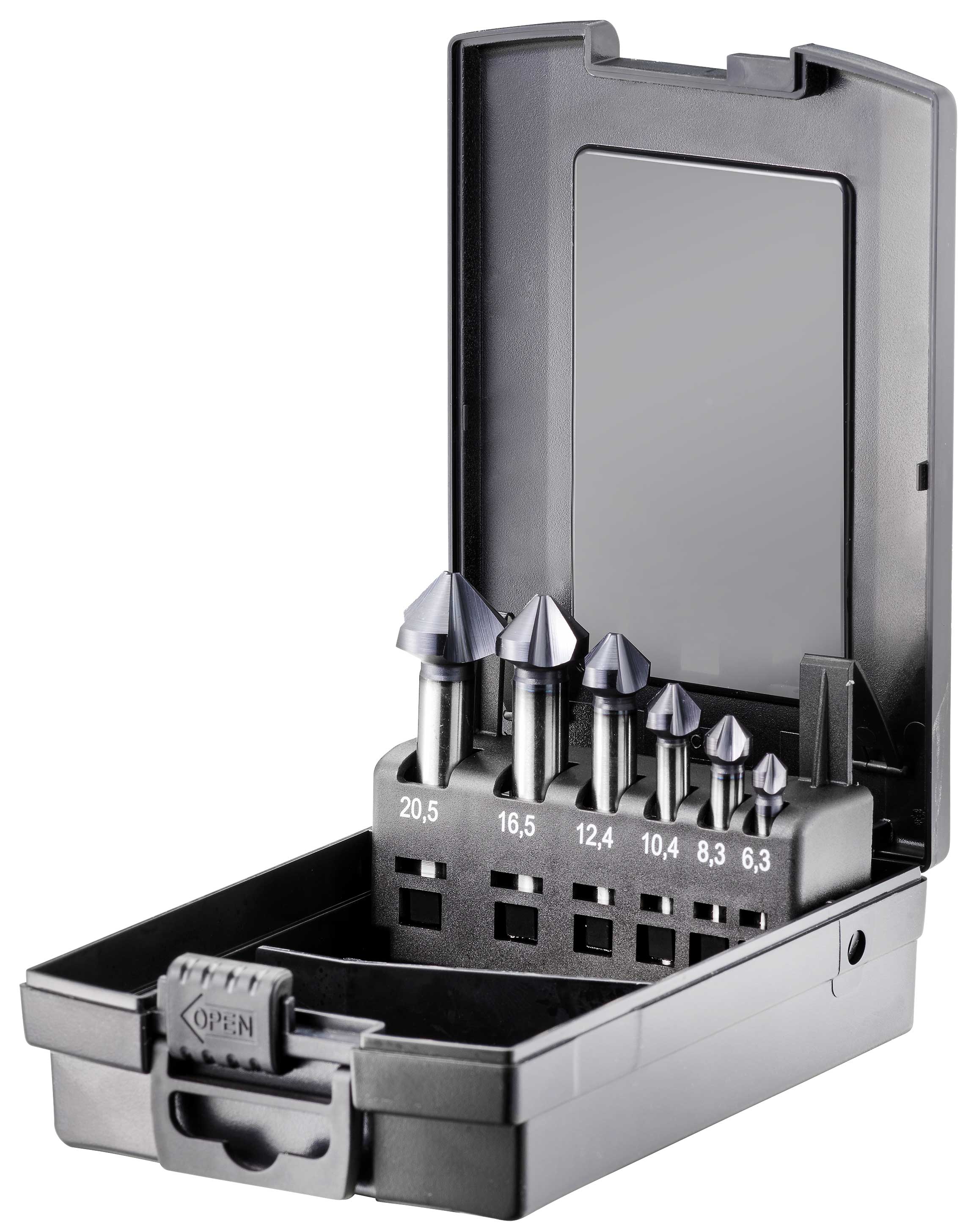 Kegelsenker-Satz U-Nut HSS-TiAlN, 90° FT70013