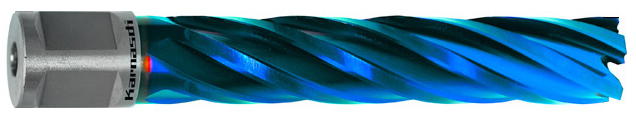 Kernbohrer HSS-XE Durablue, Schnitttiefe 80 mm, Weldon 19 KARNASCH